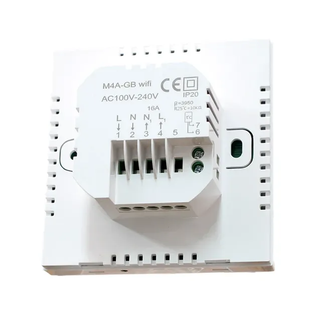 VELIF-Tuya Thermostat de sol chaud 16A Wifi intelligent… – vue 3