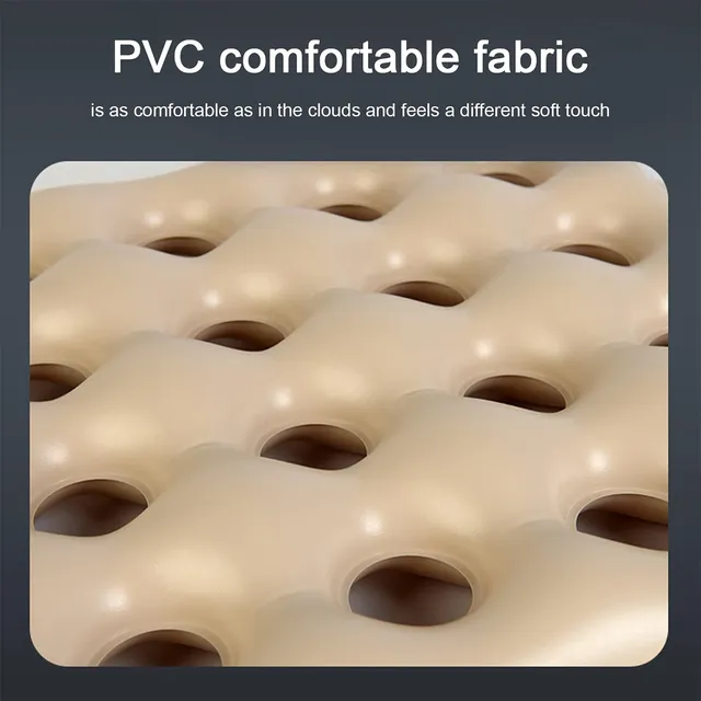 Coussin siège gonflable PVC robuste portable léger… – vue 5