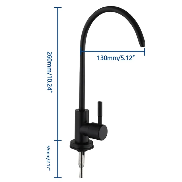 Robinet de cuisine en acier inoxydable 256 – vue 6