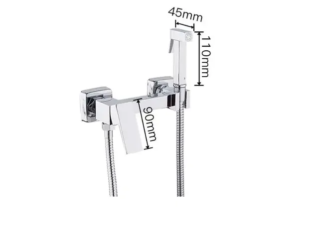 Robinet de Bidet en laiton à main – vue 5