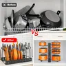Organisateur de support de casseroles à 8 niveaux peu… – vue 5
