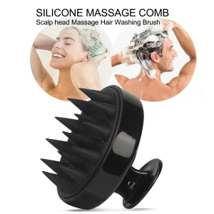 Peigne de Massage du cuir chevelu en Silicone, brosse de lavage des cheveux, masseur de cuir chevelu doux pour la croissance des cheveux, shampoing, peigne de douche, soins capillaires Peigne de Massage du cuir chevelu en Silicone, brosse de lavage des cheveux, masseur de cuir chevelu doux pour la croissance des cheveux, shampoing, peigne de douche, soins capillaires