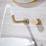 Robinet de salle de bains de luxe en laiton noir avec… – vue 4