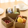 Panier en osier cuisine bol de fruits panier de… – vue 3