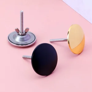 Couvercle de trou de robinet noir, capuchon de trou de robinet d&rsquo;évier, robuste et fiable, couvercles décoratifs adaptés à l&rsquo;évier de cuisine ﻿