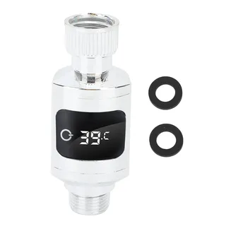 Thermomètre de douche en acier inoxydable