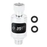Thermomètre de douche en acier inoxydable – vue 1