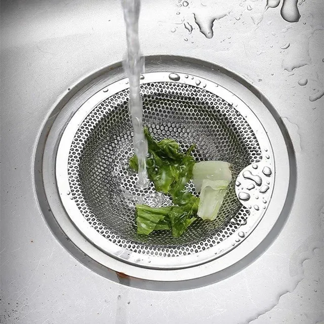 Filtre évier cuisine acier inoxydable maille fine bord… – vue 3