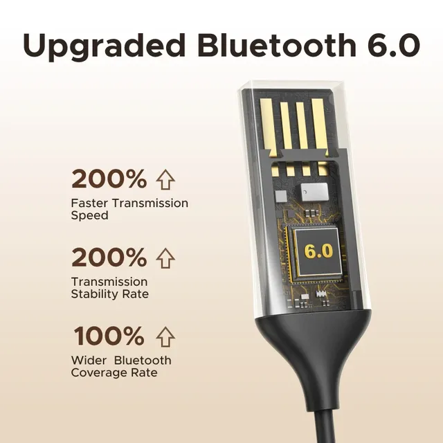UGREEN adaptateur audio Bluetooth six point zéro jack… – vue 5