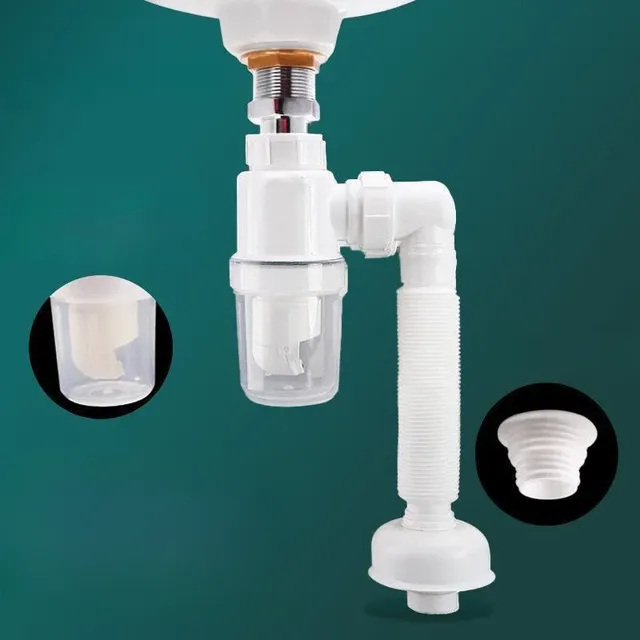 Lavabo égout déodorant tuyau vers le bas maison haute… – vue 4