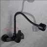 Robinet de cuisine noir/brossé – vue 2