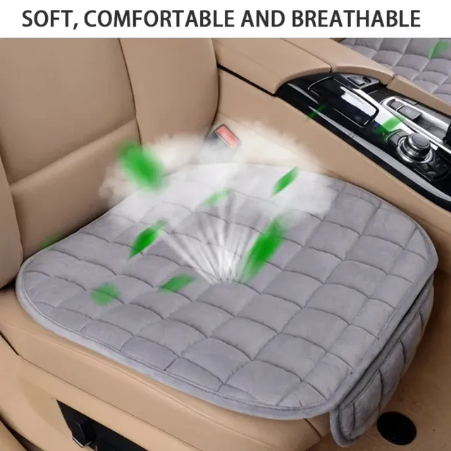 Juste de siège de voiture en peluche douce pour la peau – vue 5