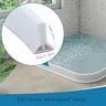 Barrière d'eau de douche pliable auto-adhésive bande de… – vue 3