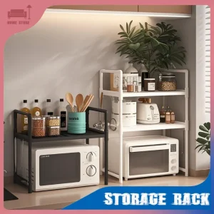 Support de rangement de cuisine, 2/3 couches, supports de stockage d&rsquo;assaisonnement, gain de place, conception surélevée, support de stockage d&rsquo;assaisonnement, supports de cuisine