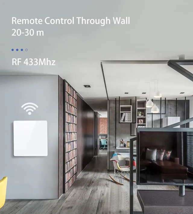 Joli intelligent portable sans fil RF – vue 3