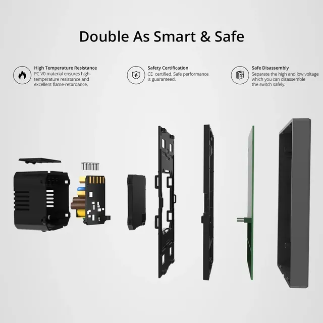 SONOFF M5-120 US SwitchMan commutateur mural WiFi… – vue 6