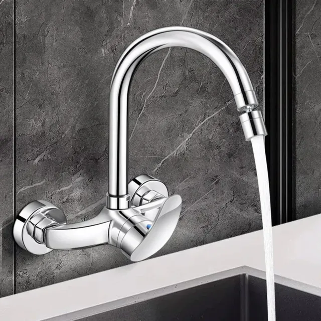 Robinet de cuisine dans le mur – vue 3