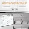Mini bouton d'armoire en acier inoxydable – vue 5