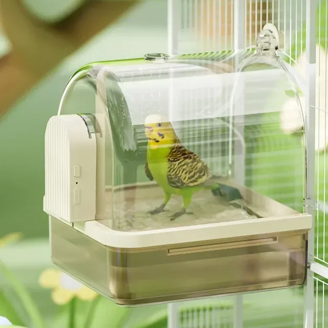 Boîte de bain automatique pour oiseaux – vue 3