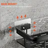 Salle de bains Rangement Rack Pas de Forage Étagères… – vue 4