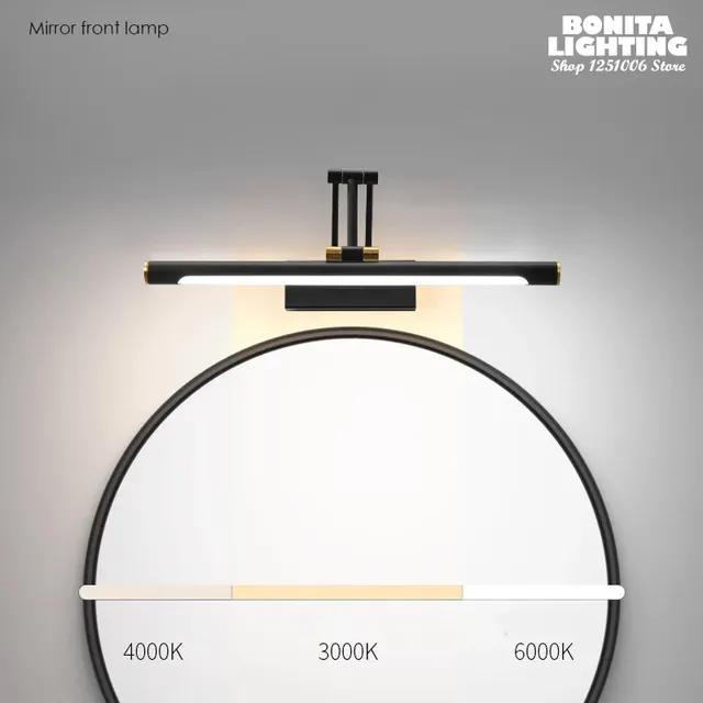 Moderne LED miroir avant lampe salle de bain miroir… – vue 4