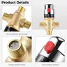 Robinet mitigeur de robinet thermostat en laiton pour… – vue 5