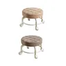 Tabouret bas roulant 25x25x20cm – vue 5