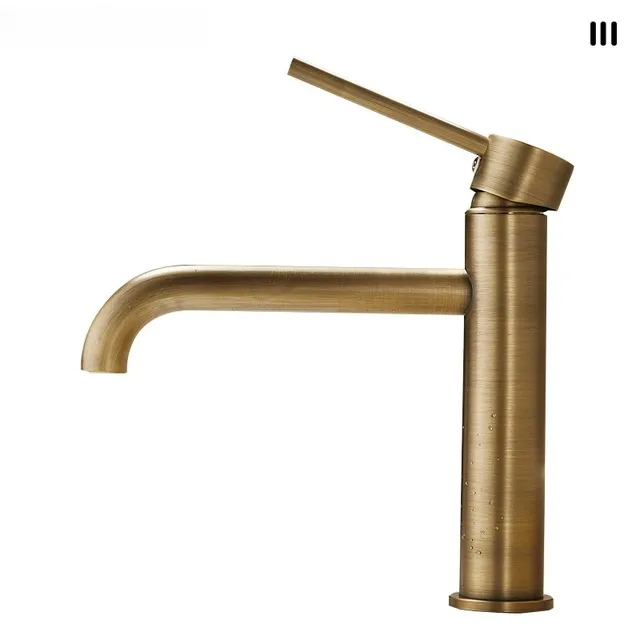 Robinets de lavabo Robinet de salle de bains en bronze… – vue 6