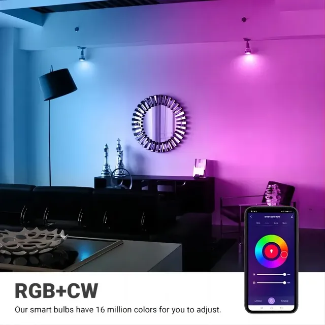Ampoules LED intelligentes MR16 à intensité variable – vue 5
