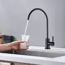 Robinet mitigeur cuisine bec col cygne monotrou levier… – vue 2