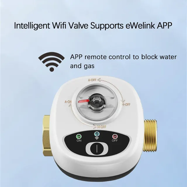 Vanne intelligente pour maison intelligente DN15 DN20 DN25