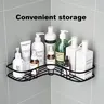 Étagère murale autocollante sans perçage angle douche… – vue 3