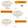 220V variateur COB LED bande néon EU Kit d'alimentation… – vue 3