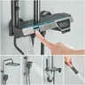 Ensemble de douche numérique en laiton intelligent – vue 2