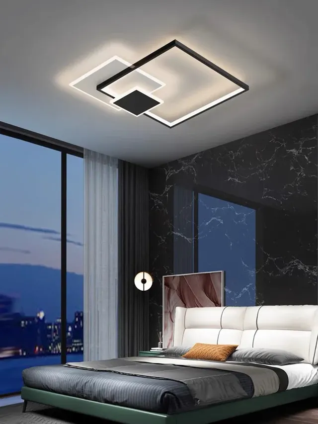 Dimmable 2025 nouveaux lustres LED modernes plafonniers… – vue 4