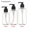 Lot six flacons pompes rechargeables 100ml 200ml 300ml… – vue 6