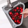 Passoire évier triangulaire tamis filtre cuisine acier… – vue 2