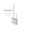 Brosse toilette murale plastique gris mat manche long… – vue 2