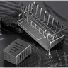 Support de rangement pour évier de cuisine en acier… – vue 5