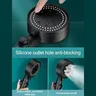 Pommeau de douche noir réglable 3 pièces – vue 4