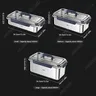 Organisateurs d'aliments de cuisine 2.4/3.8/5.6L avec… – vue 3