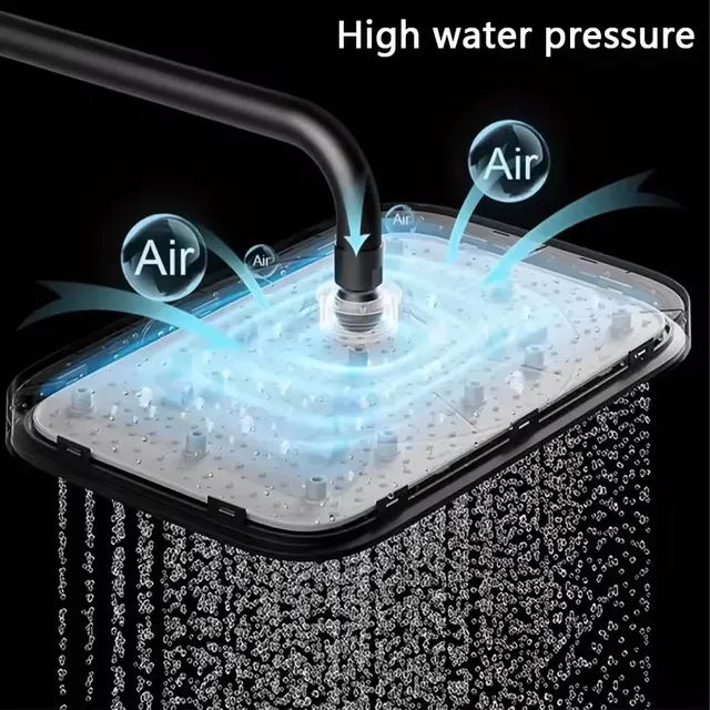 Pommeau de douche à grande panneau – vue 2