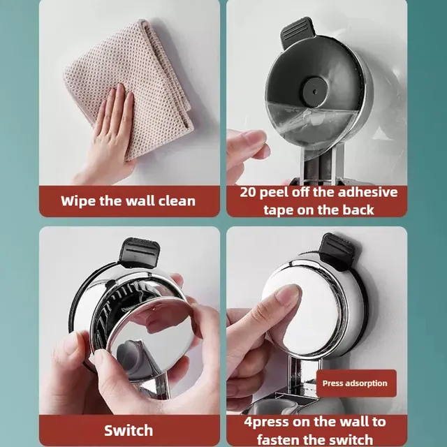 Nouveau Supports de pomme de douche 360 ° Support de… – vue 6