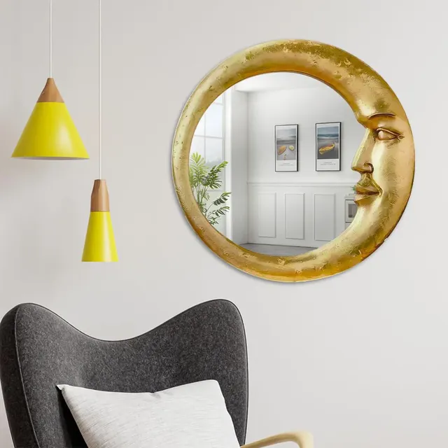 Miroir mural de salle de bains créatif – vue 2