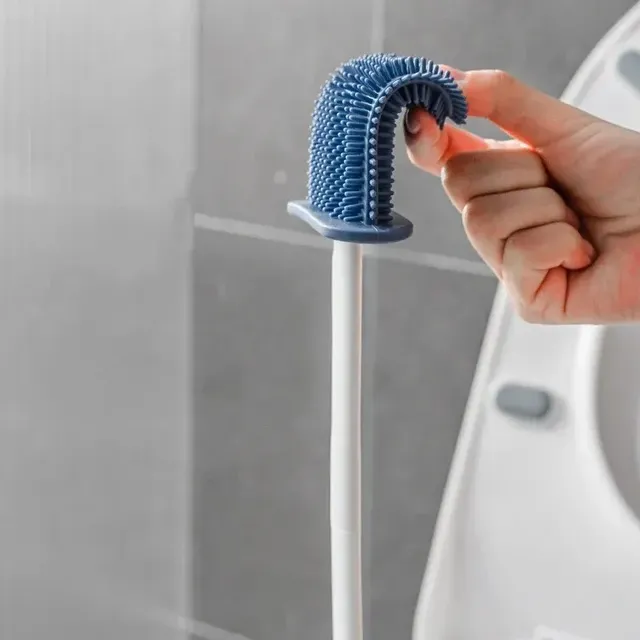 Brosse toilette silicone manche long séchage rapide… – vue 2