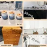 KAK 10 pièces bouton d'armoire en bois naturel rond… – vue 2