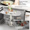 Évier de cuisine à encastrer en acier inoxydable 304 – vue 5