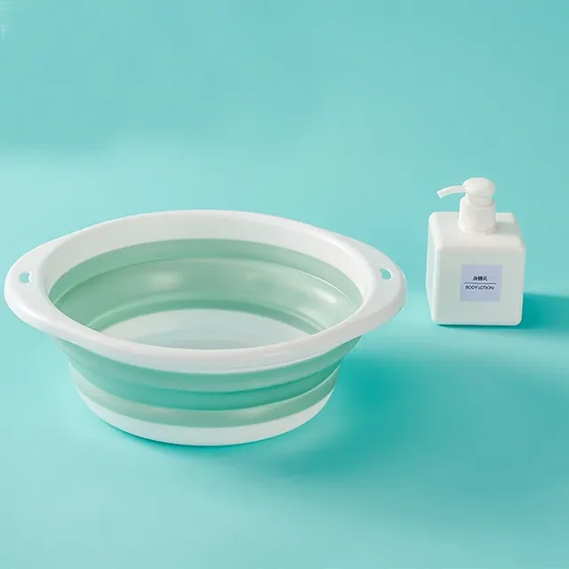 Ensemble de lavabo pliable – vue 3