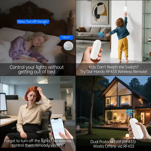 Commutateur intelligent WiFi Tuya – vue 4