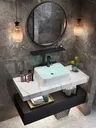 Armoire de salle de bain minimaliste avec évier… – vue 5